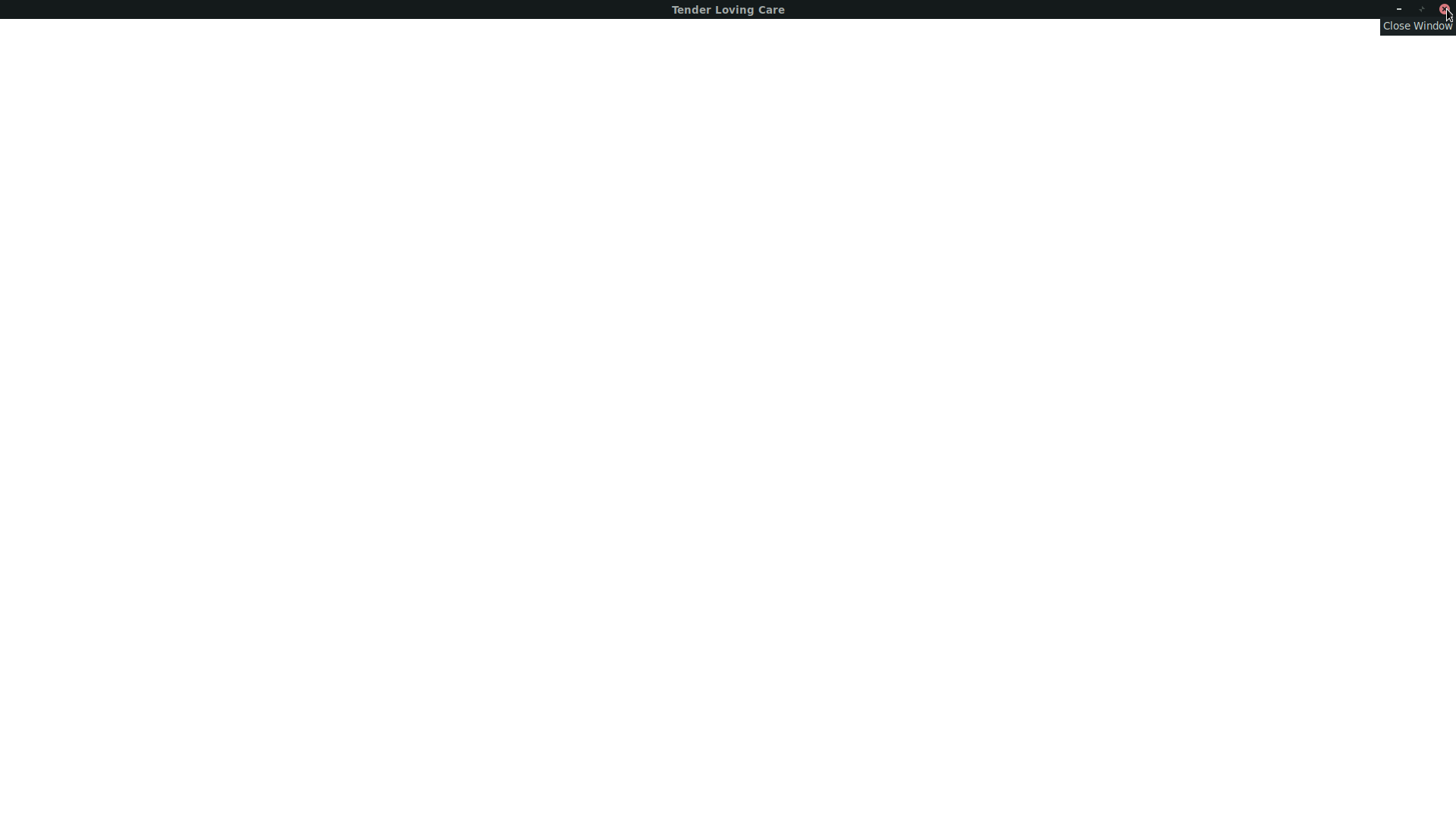 TLC Error