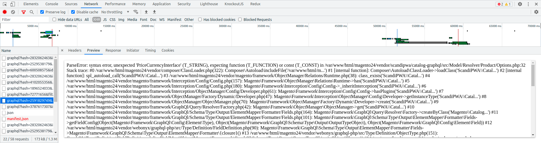 Products Doesn't load in Php 7.3 · Issue #3042 · scandipwa/scandipwa ...