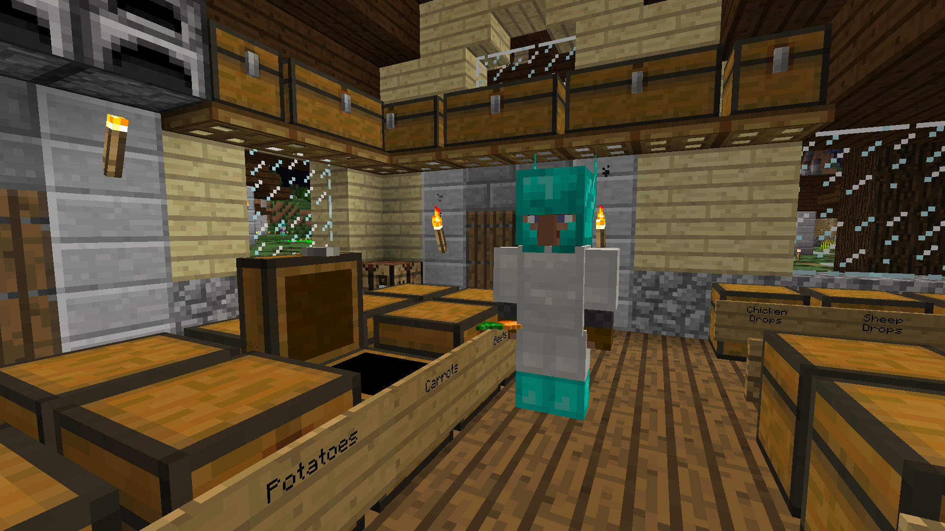 Villagers open same chest repeatedly · Issue 702 · TangoTek/TekTopia