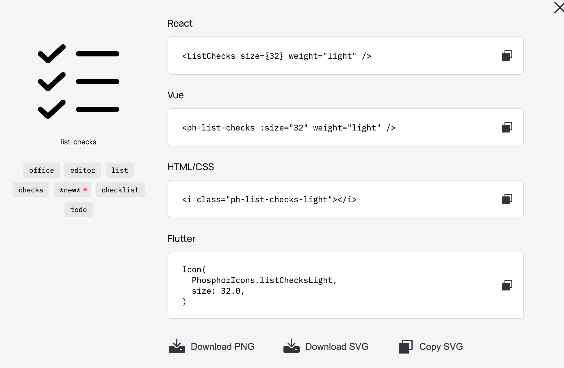 Add markdown editor actions Phosphor icons · Issue #77 · cisco-sbg-ui ...