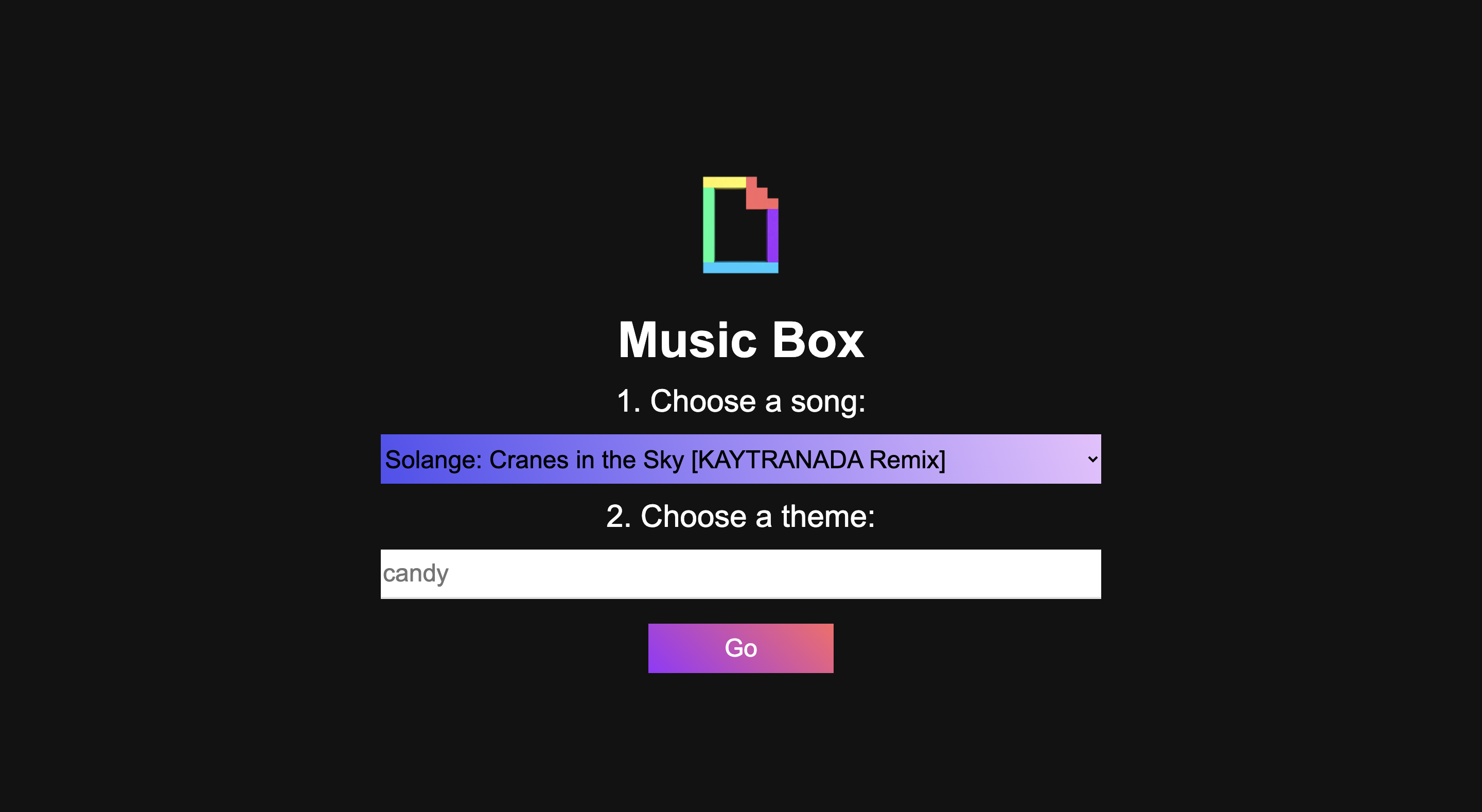 GitHub - George-Saad/Music-Box: Creating a simple music visualizer ...