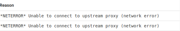 *NETERROR* Unable to connect to upstream proxy (network error) · Issue ...