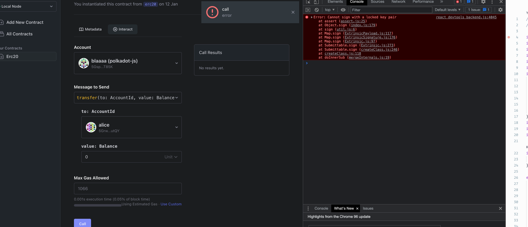 No way to unlock key pair · Issue #181 · use-ink/contracts-ui · GitHub