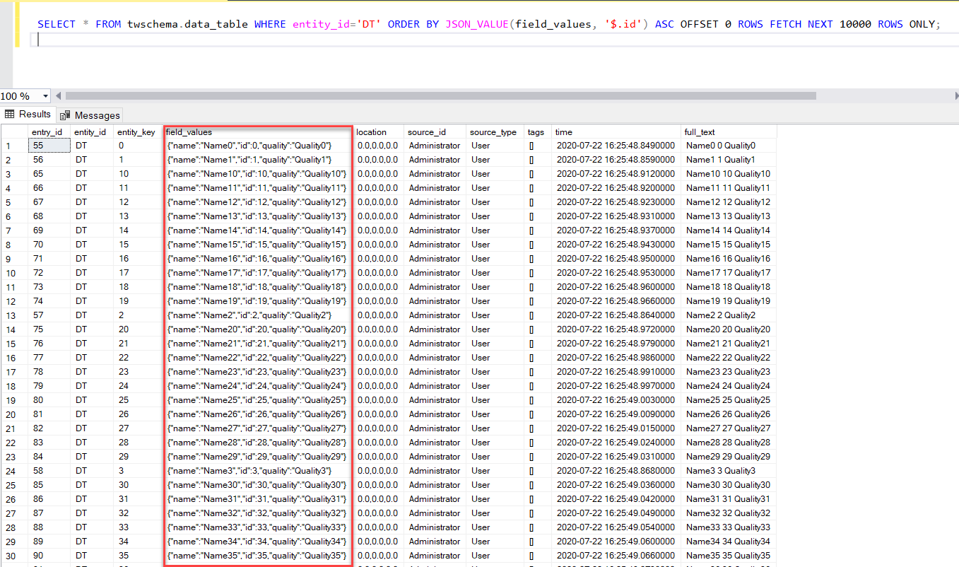 SQL Server is not capable of sorting Integer JSON Fields · Issue #2968 ...