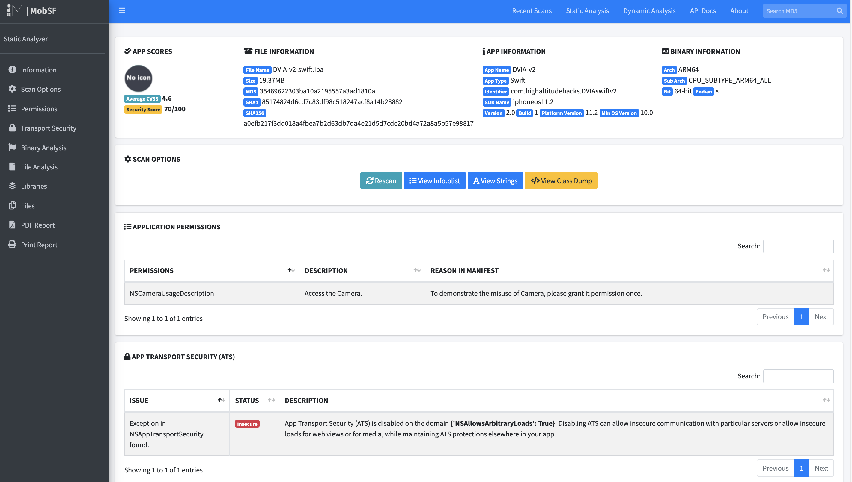 ios-static-analysis-ipa