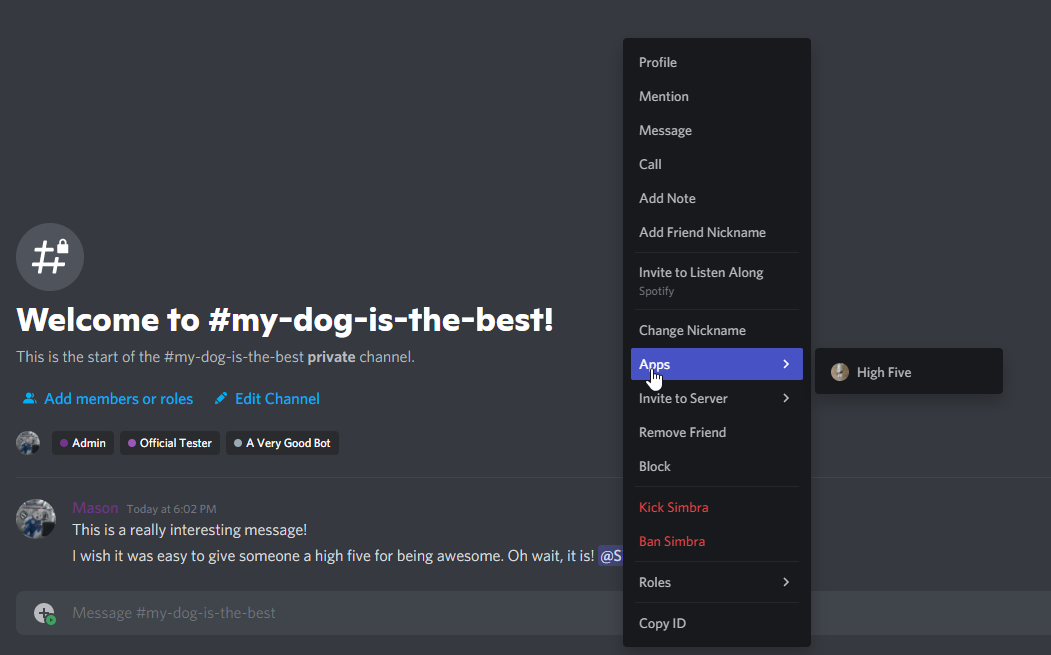 Bot user command. Эмбед бот дискорд. Пинг дискорд. Бот для slack картинки. Botmother бот.