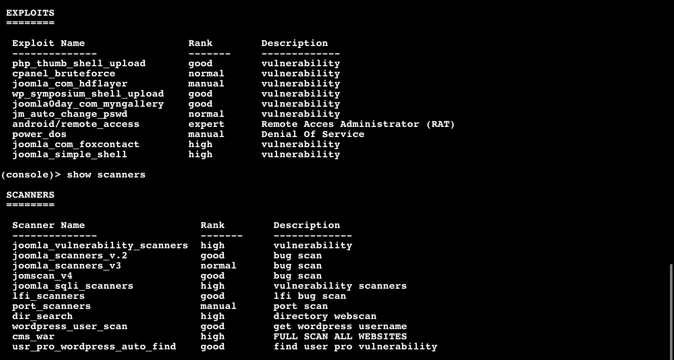 GitHub - attackgithub/arissploit: Arissploit Framework is a database of ...