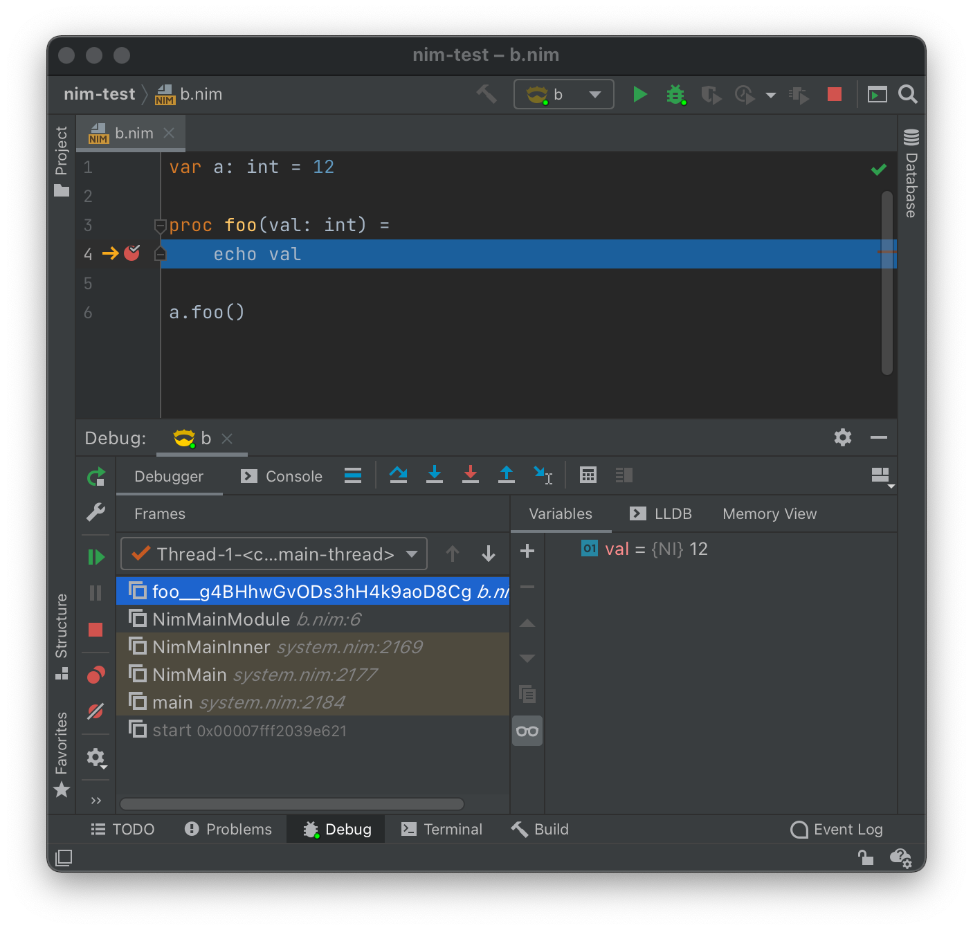 IntelliJ Clion support,and support GDB debug · Issue #12333 · nim-lang ...