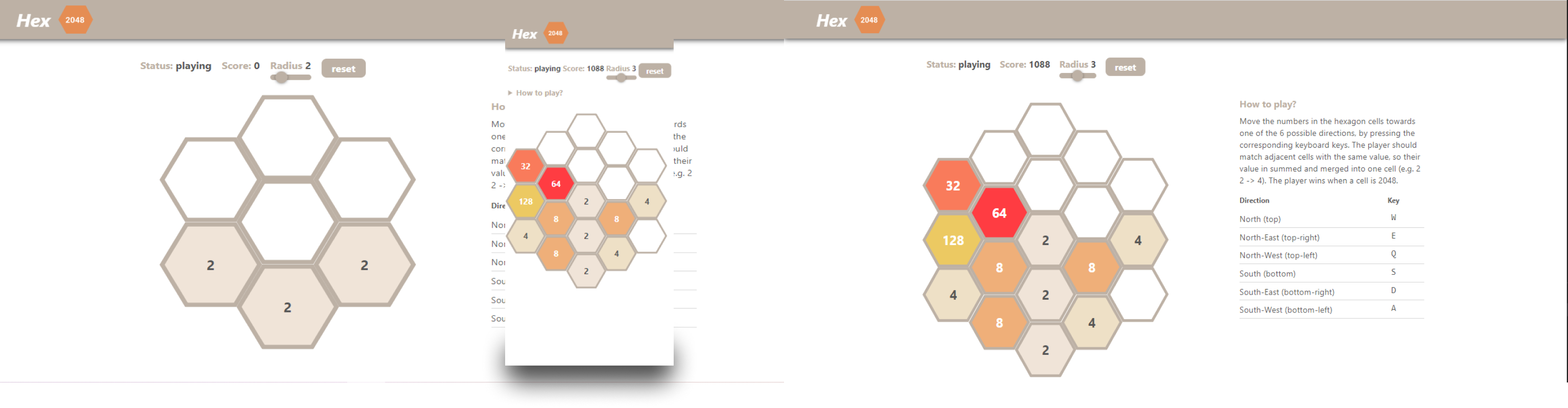 hex-2048-game