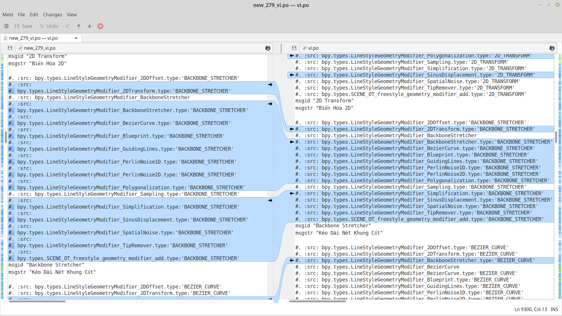 Page width option altering the original content, leading to git ...