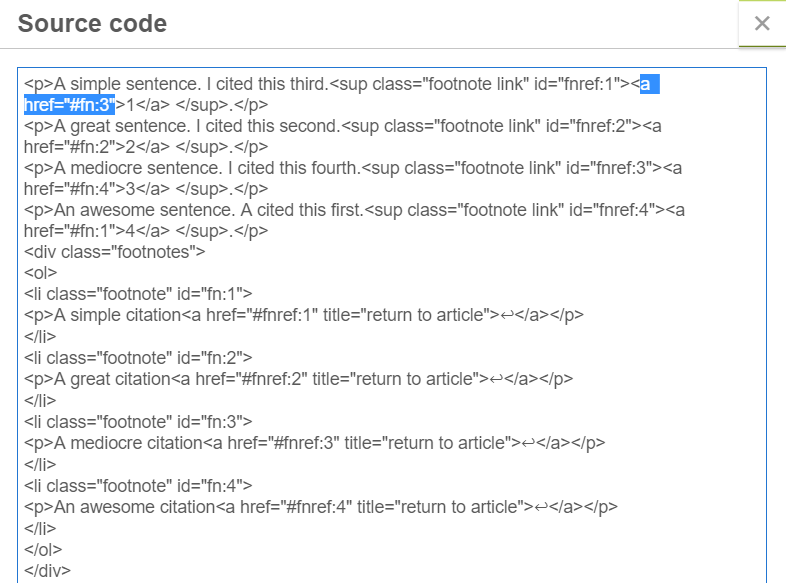 Old Footnotes in Exhibits · Issue #1 · DigitalCarleton/TinyMCEMod · GitHub