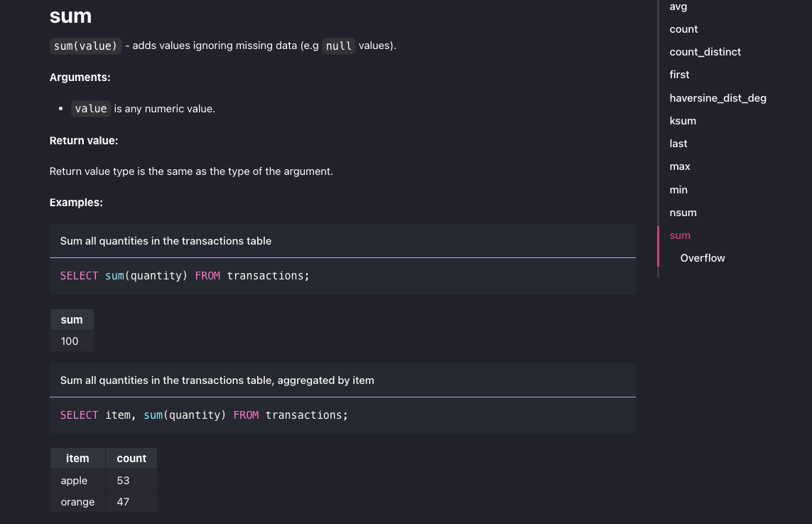 Sum on Long256 values · Issue #1900 · questdb/questdb · GitHub