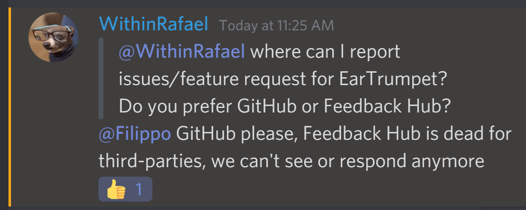 Remove Feedback Hub link for feedback and replace it with GitHub ...