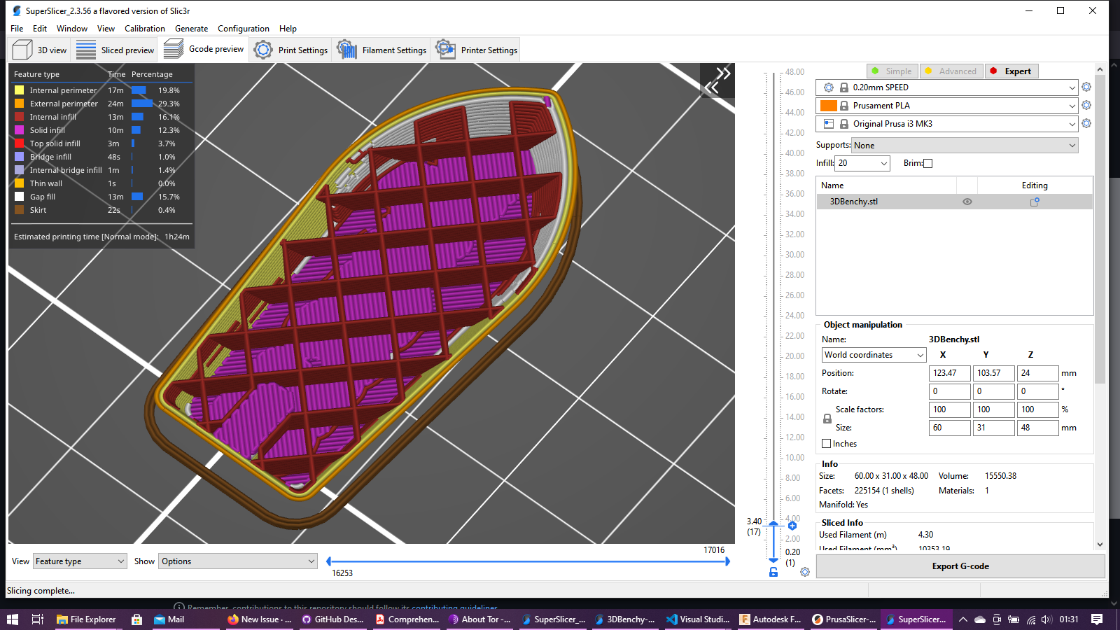 'Ensure vertical shell thickness' causes solid infil layers · Issue ...