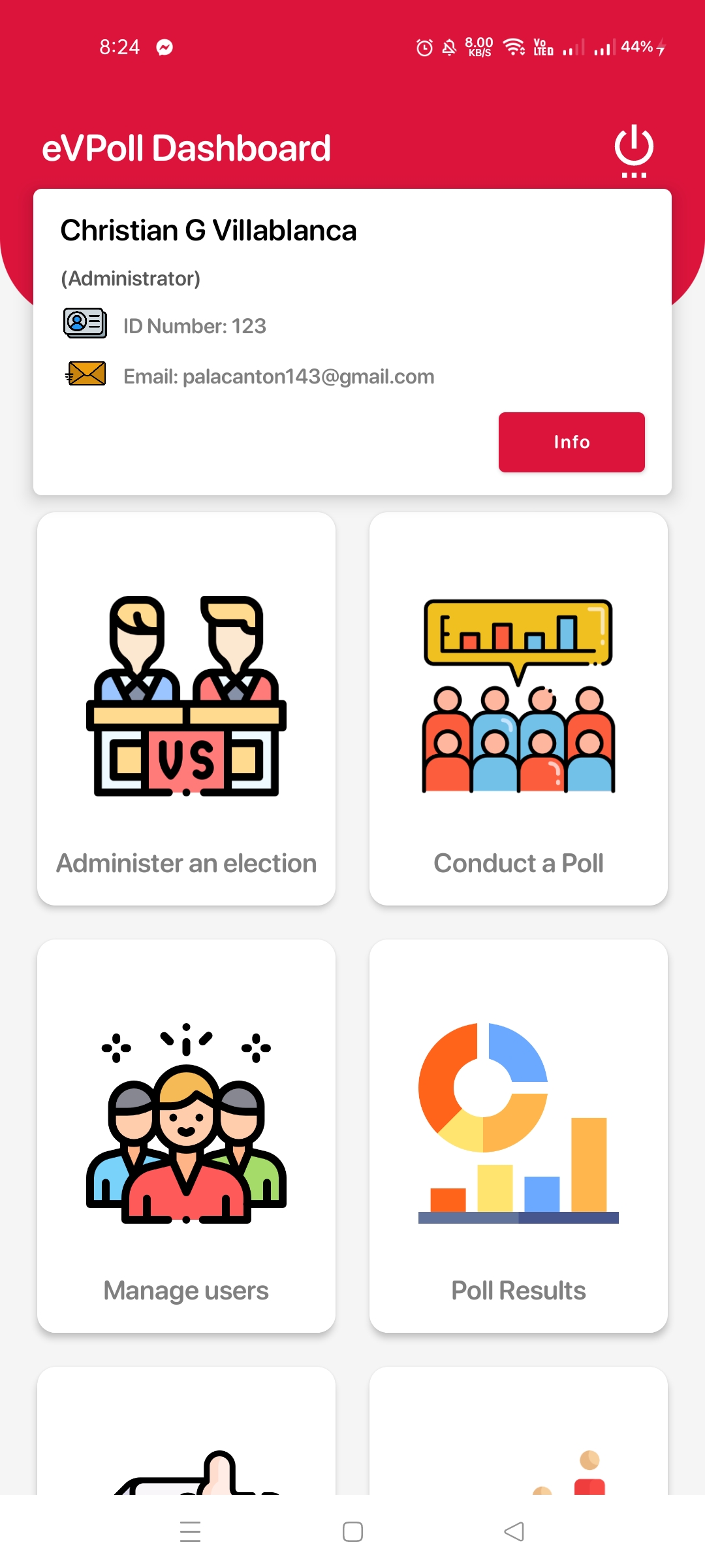 ePoll - Student Voting and Polling System screenshot 19