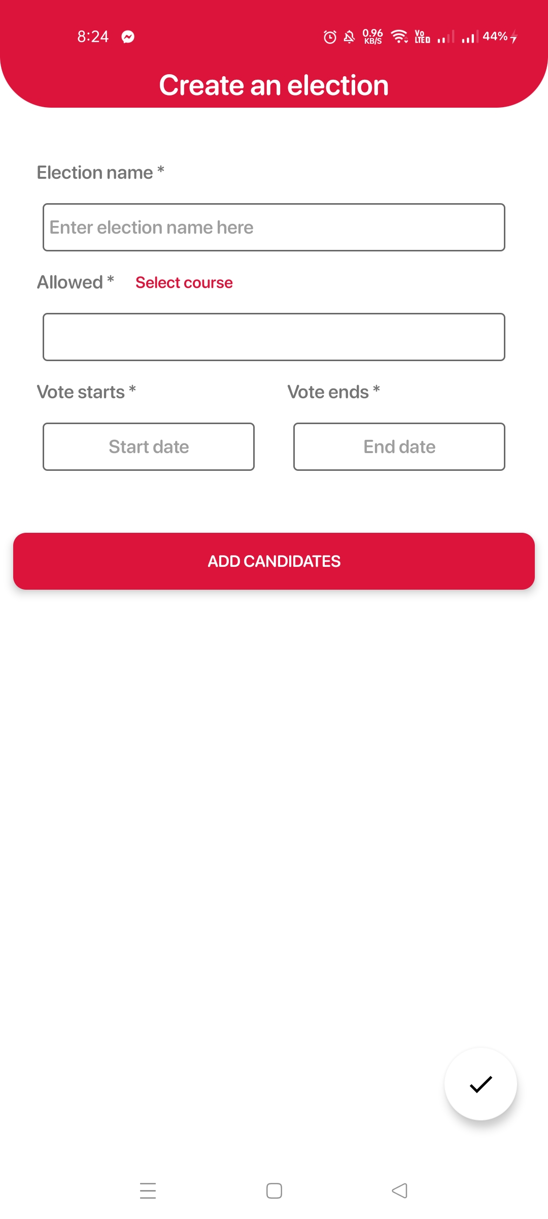 ePoll - Student Voting and Polling System screenshot 21