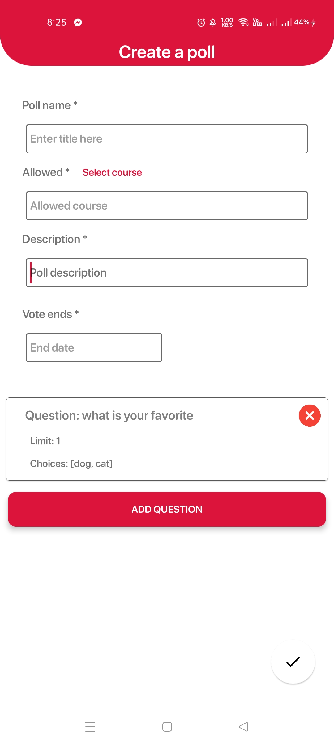ePoll - Student Voting and Polling System screenshot 25