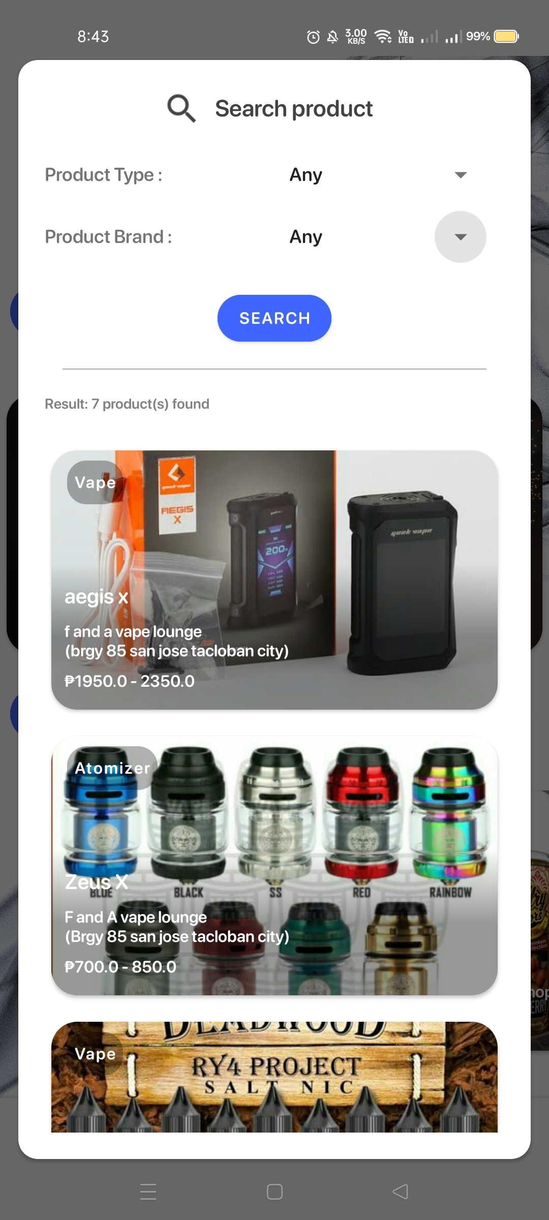 eCigs - Into E-Cigs Vaping Information and Transition Decision Support System screenshot 6