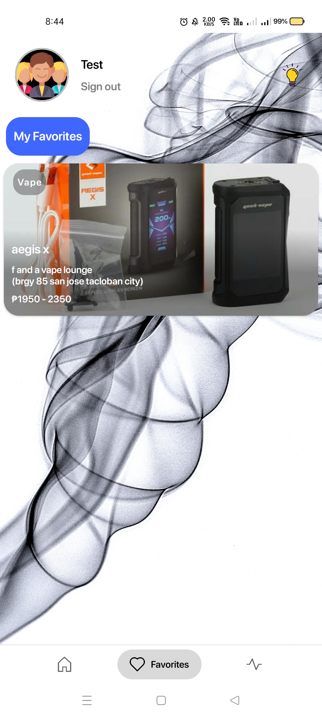 eCigs - Into E-Cigs Vaping Information and Transition Decision Support System screenshot 8