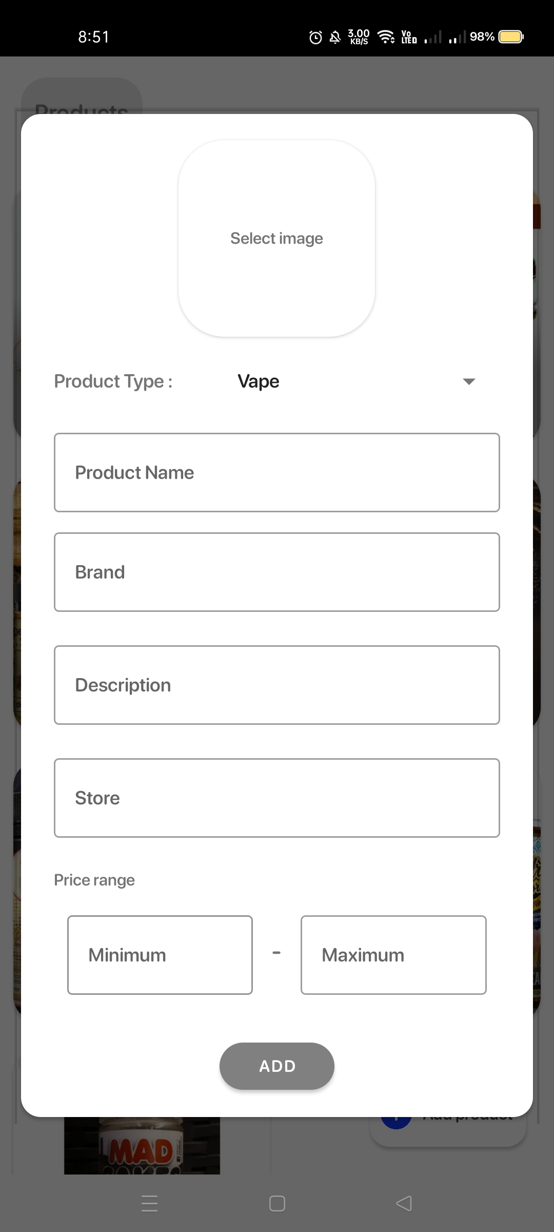 eCigs - Into E-Cigs Vaping Information and Transition Decision Support System screenshot 16