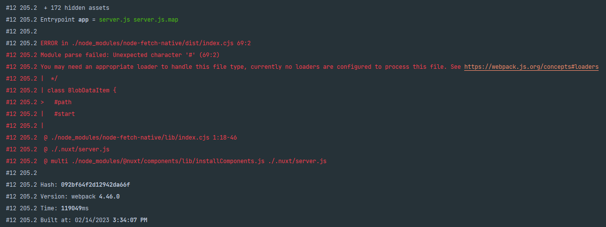 nuxt 3 + https devserver (https: localhost:3000 )... Production build with --standalone mode get error on server build ...