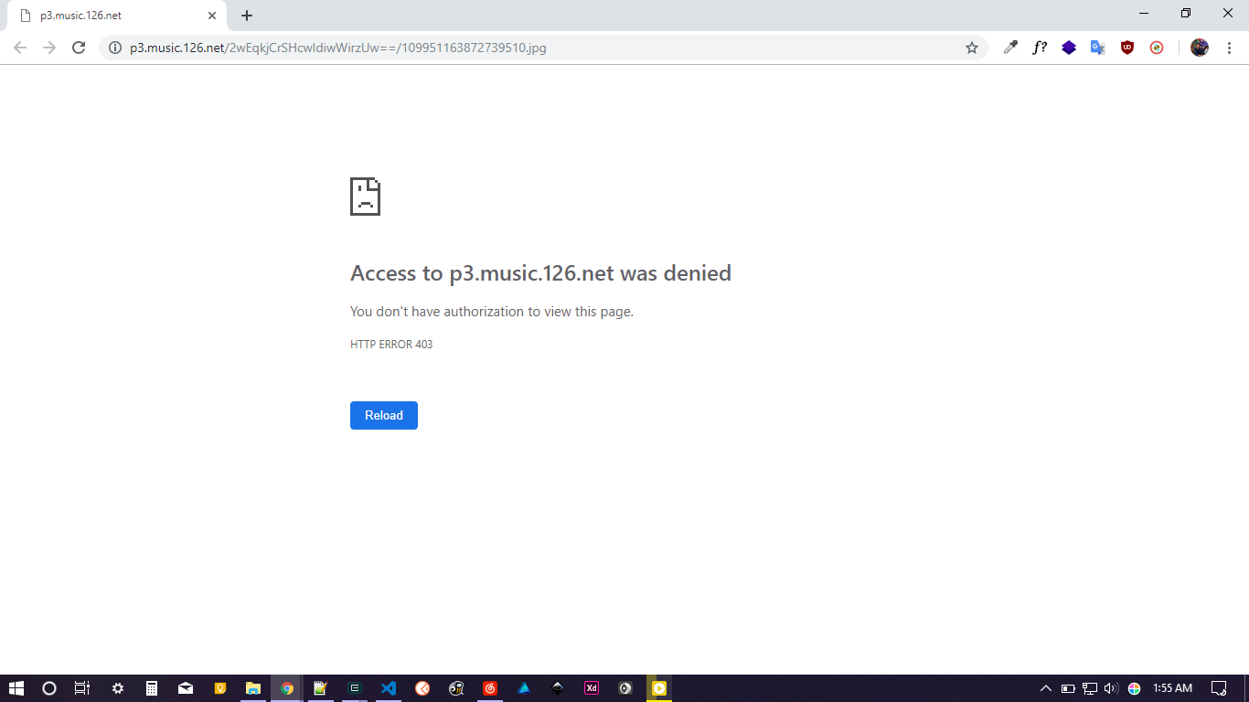 Getting 403 error while accessing picUrl · Issue #446 · Binaryify ...