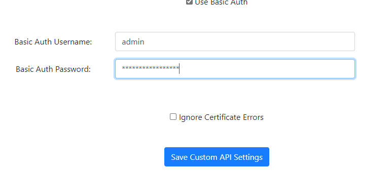 Mask the Basic Auth Password on the Custom API Setup page · Issue #578 ...