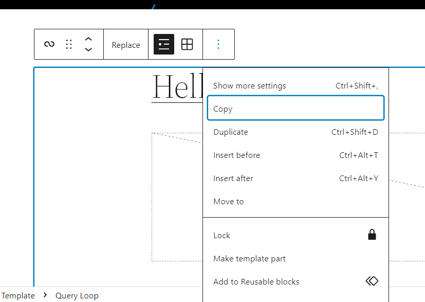 Block option menu: block option menu doesn't open upwards if its' too ...