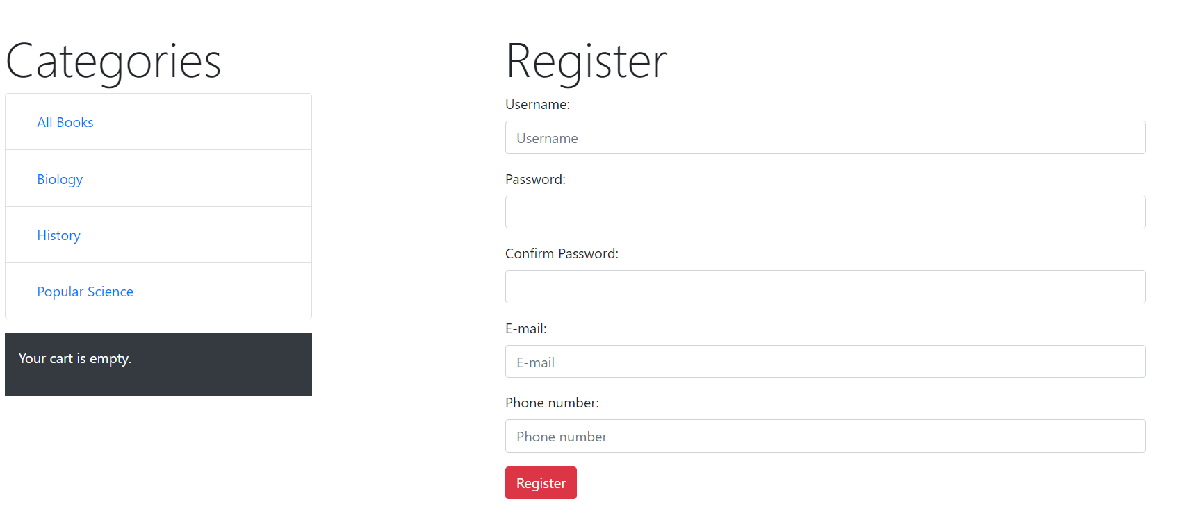 GitHub - AdrianZawadzkiDDay/CMS-Shop: CMS Book-Shop
