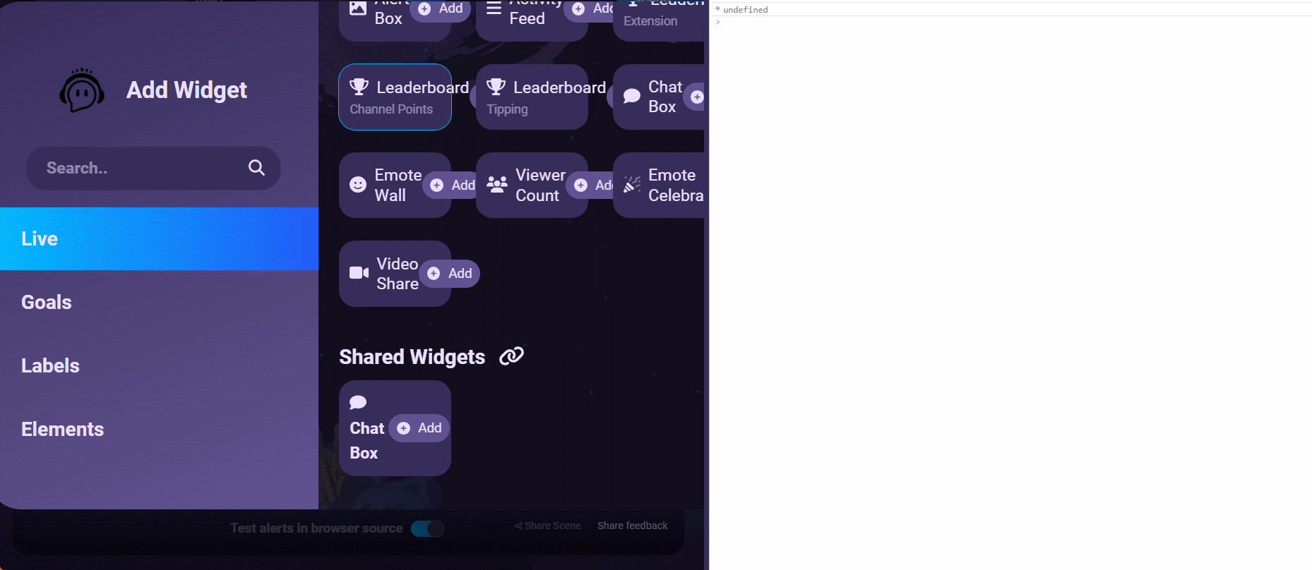 Getting the button list ex1