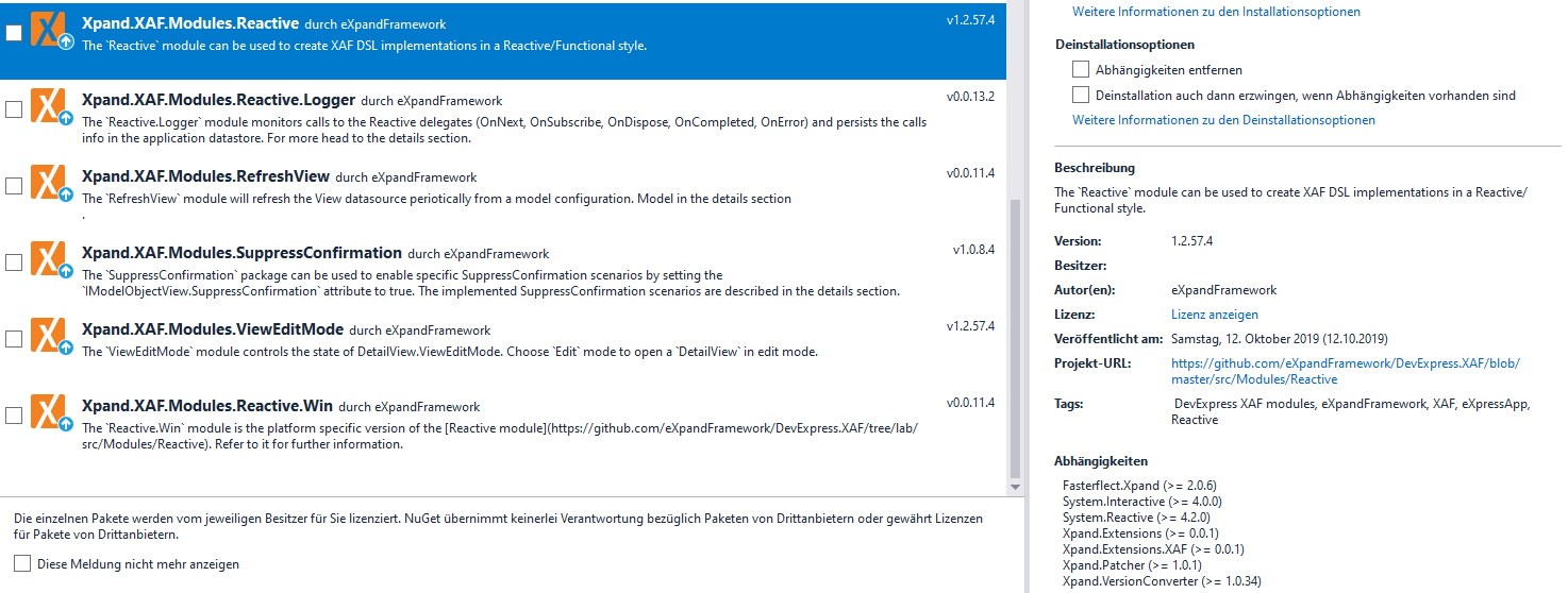 Expand.Extensions could not be found · Issue #585 · eXpandFramework ...