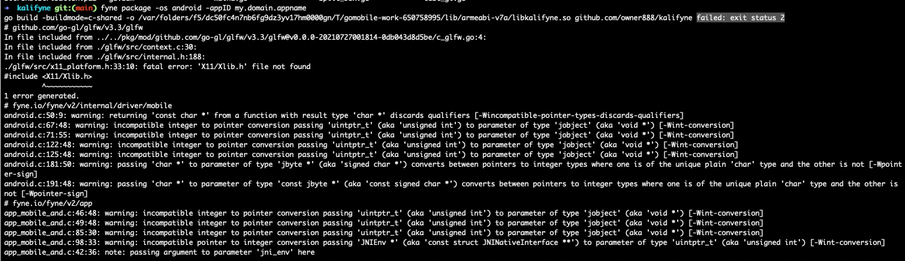 package android make failed: exit status 2 · Issue #2497 · fyne-io/fyne ...