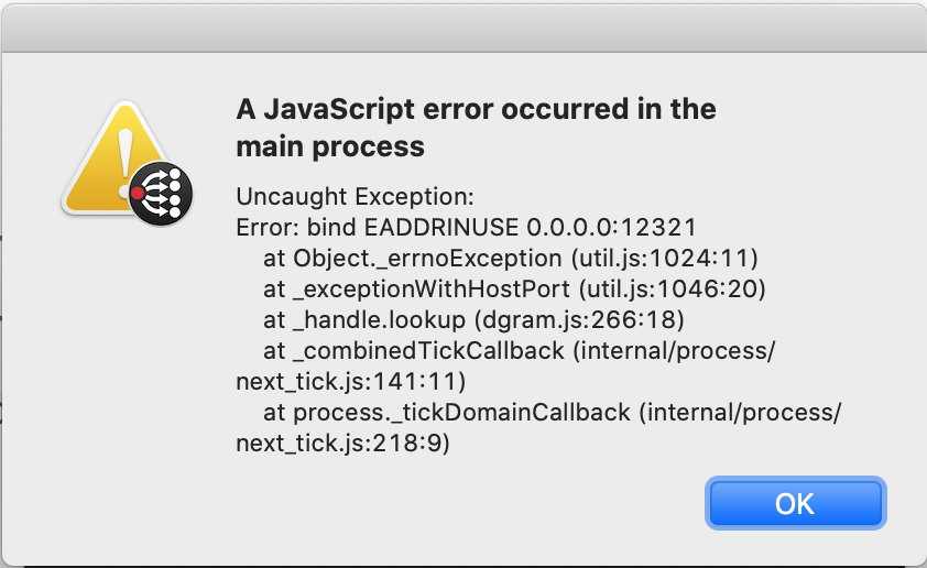 [BUG] Ports closed or already in use or unable to connect · Issue #1201 ...
