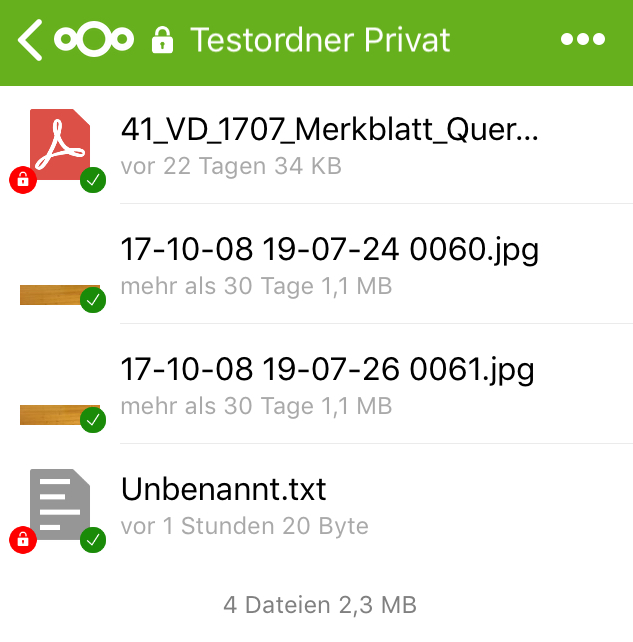 Images uploaded to E2E encrypted folder on iOS device are not encrypted ...