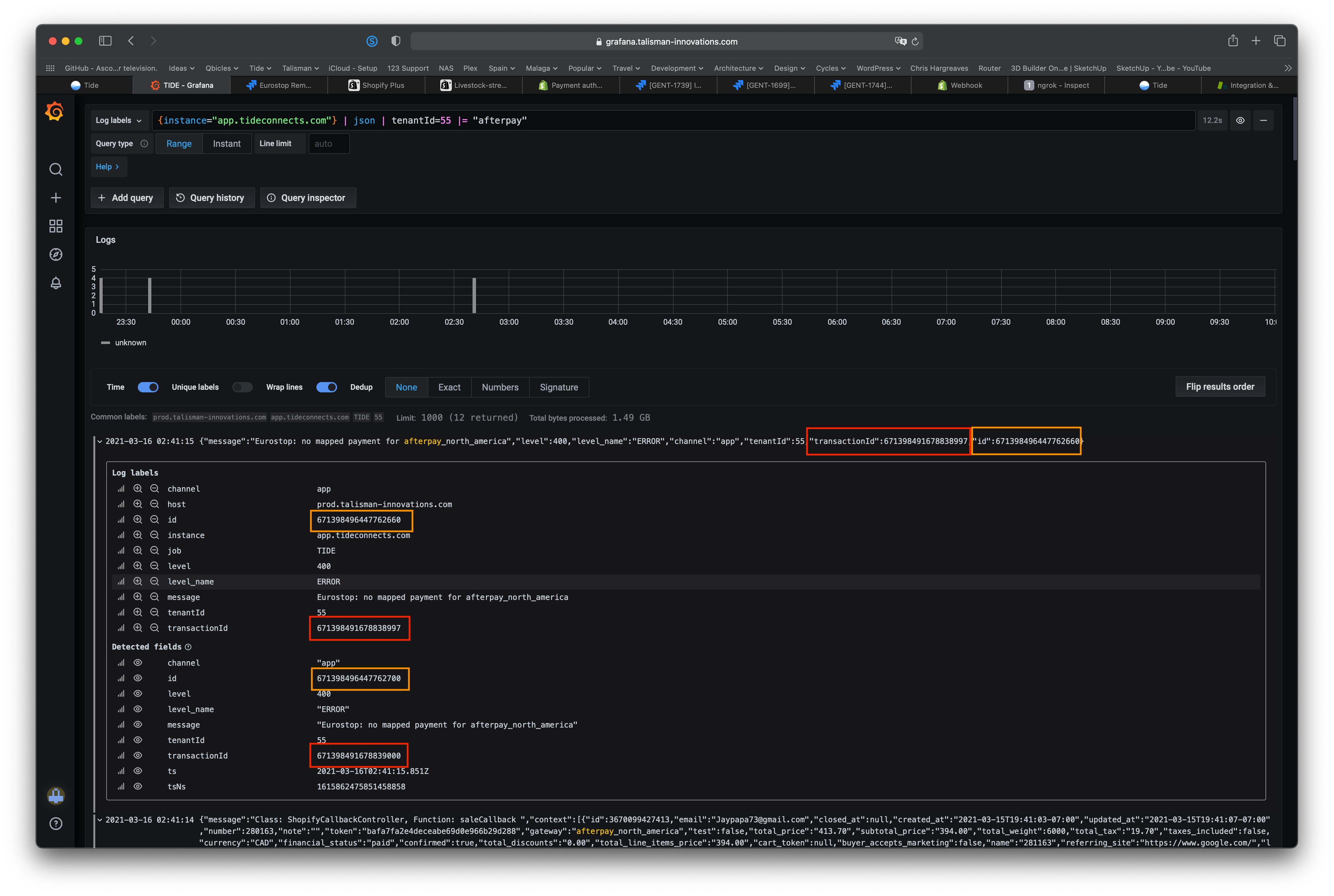 Json filter 64 bit integer truncated · Issue #3565 · grafana/loki · GitHub