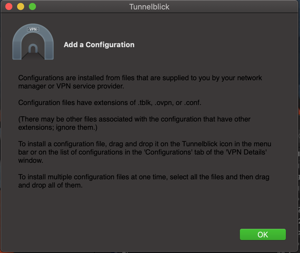 Add Configuration popup difficult to read on dark MacOS Mojave theme ...