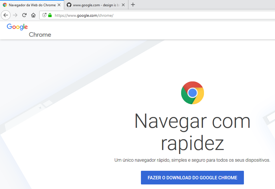 chrome on firefox
