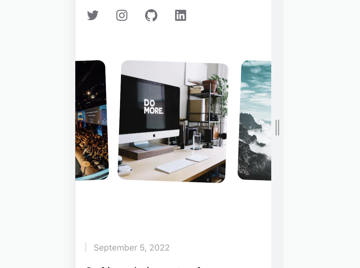 Spotlight template horizontal overflow on iOS Safari 16.0 · Issue 1365
