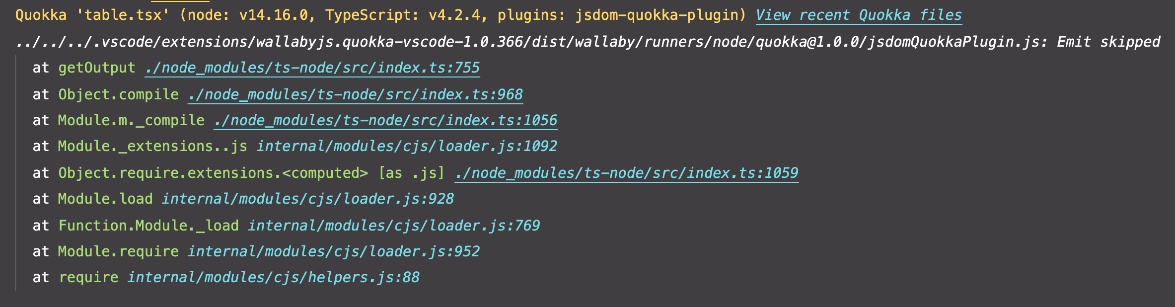 Quokka console error · Issue #636 · wallabyjs/quokka · GitHub