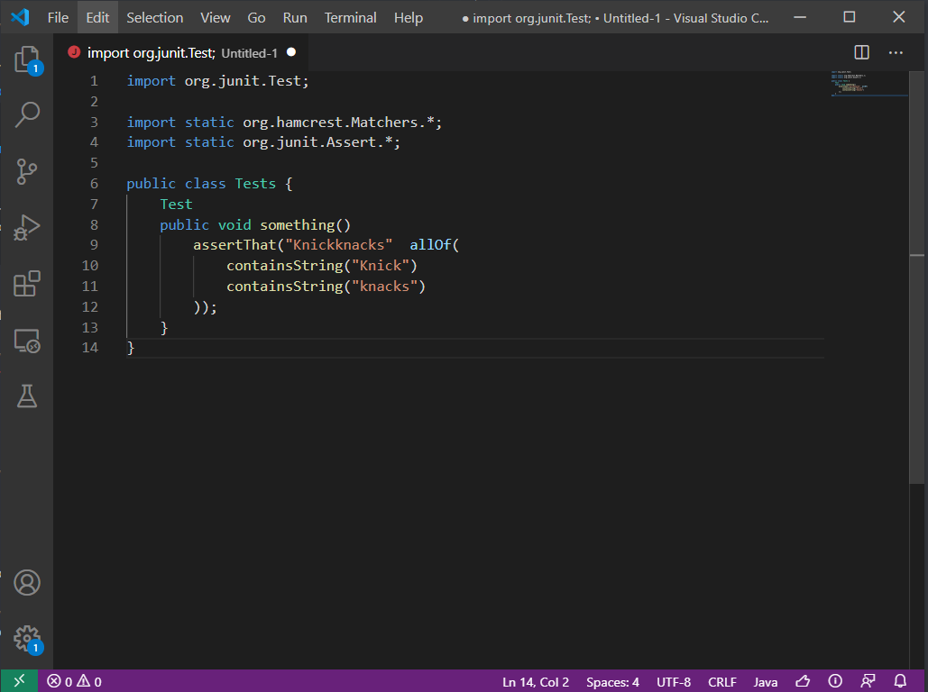 Missing comma is not highlighted as a syntax error · Issue #496 ...