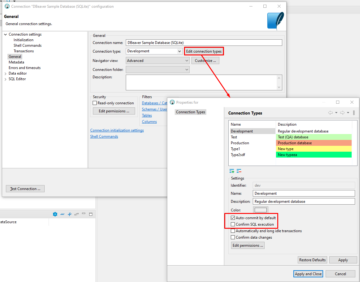 Tooltips for connection types settings · Issue #13575 · dbeaver/dbeaver ...