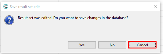 Invalid thread access is thrown if you click Cancel in save result ...