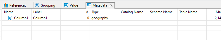 [SQL Server] No info about schema/table in metadata panel · Issue ...