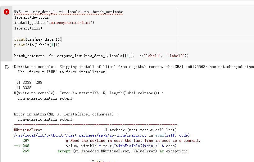 Meet error when I use LISI to test my model · Issue #8 · immunogenomics ...