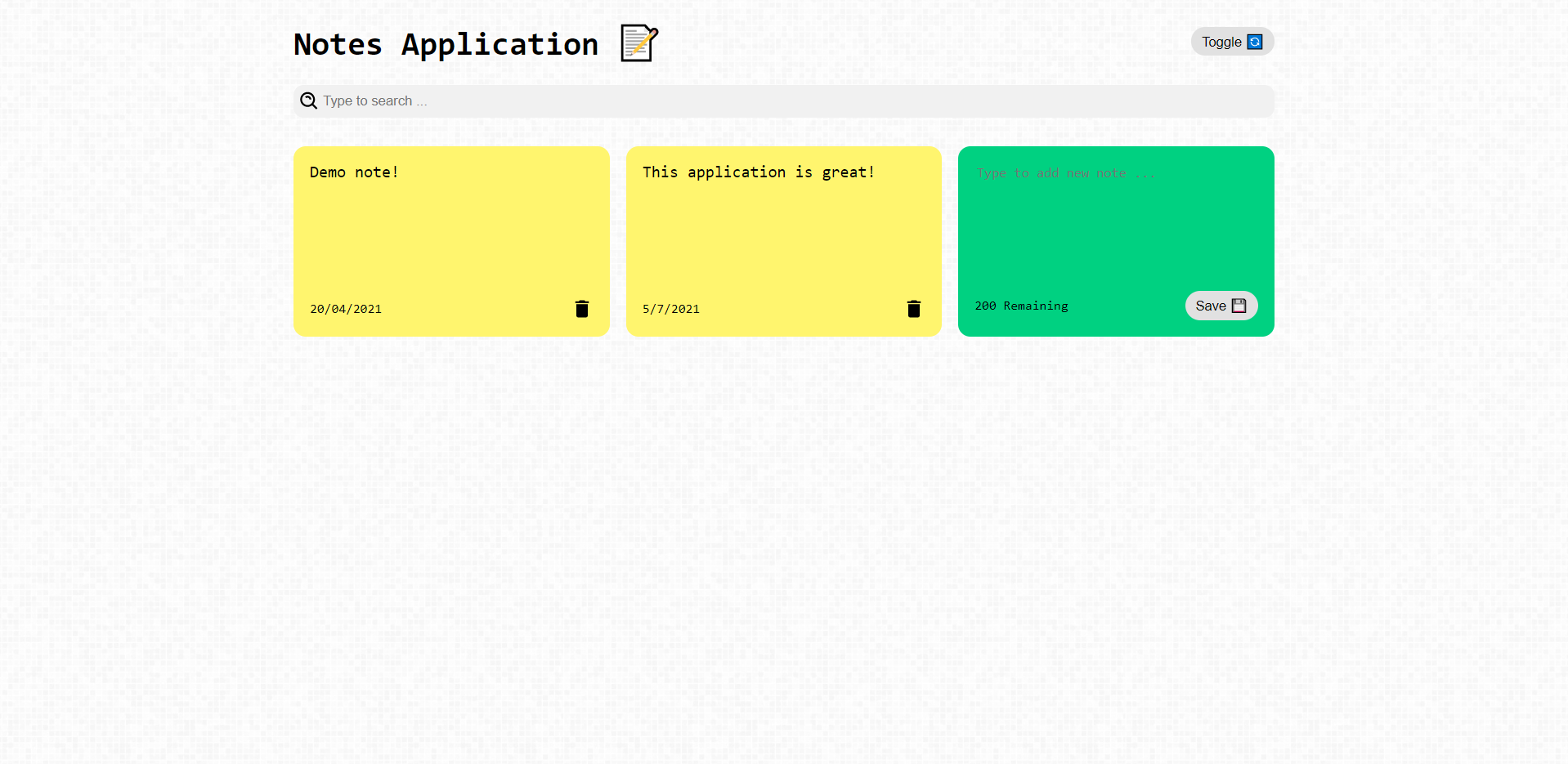 GitHub - Kalvachev/NotesApplication: Application to keep track of your ...
