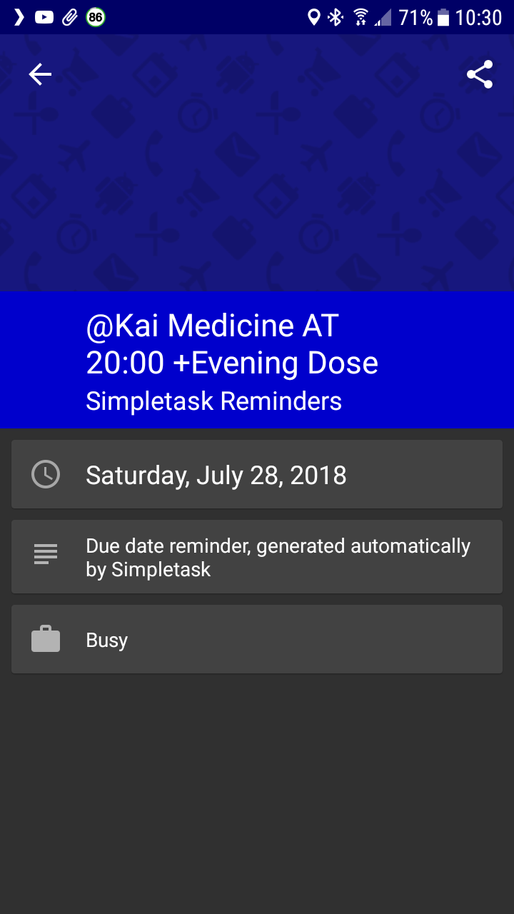 Request: How can I have the simple task app on android trigger a sound ...