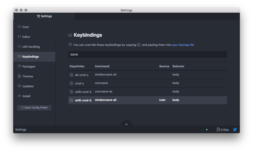 "Save All" not working · Issue #16384 · atom/atom · GitHub