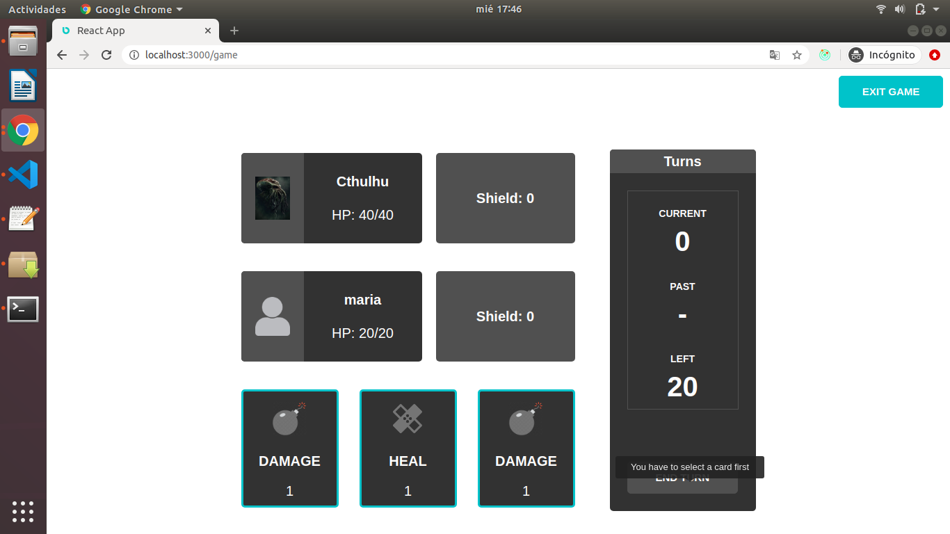 GitHub - mariadelacamara/bons-game: A cards game developed in JS using ...