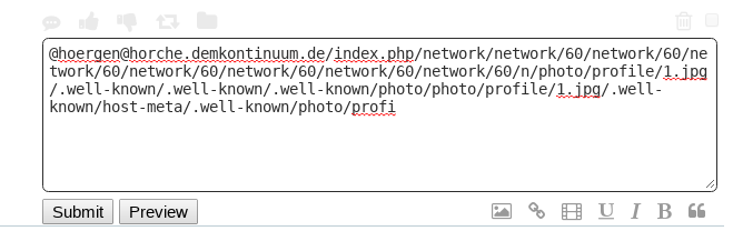 friendica-explicit-mention