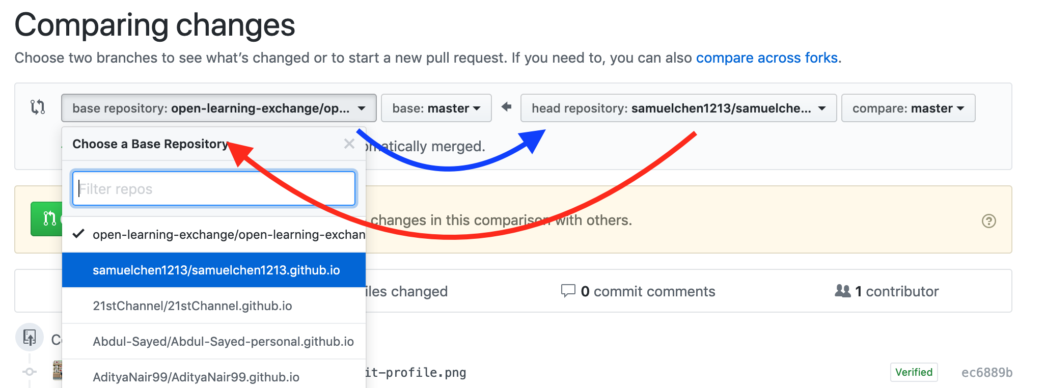 Update forked repository using github · Issue #2310 · open-learning ...